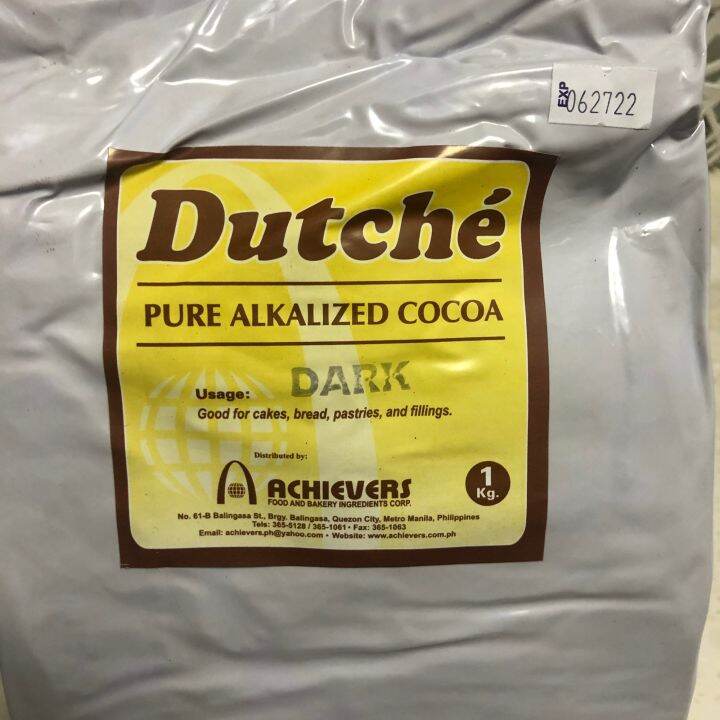 Dutche dark cocoa 1kg | Lazada PH