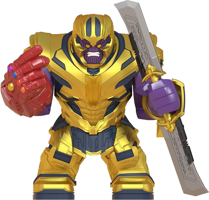 The Avengers Infinity Gauntlet Minifigures Thanos Iron Man Hulk Building Blocks 