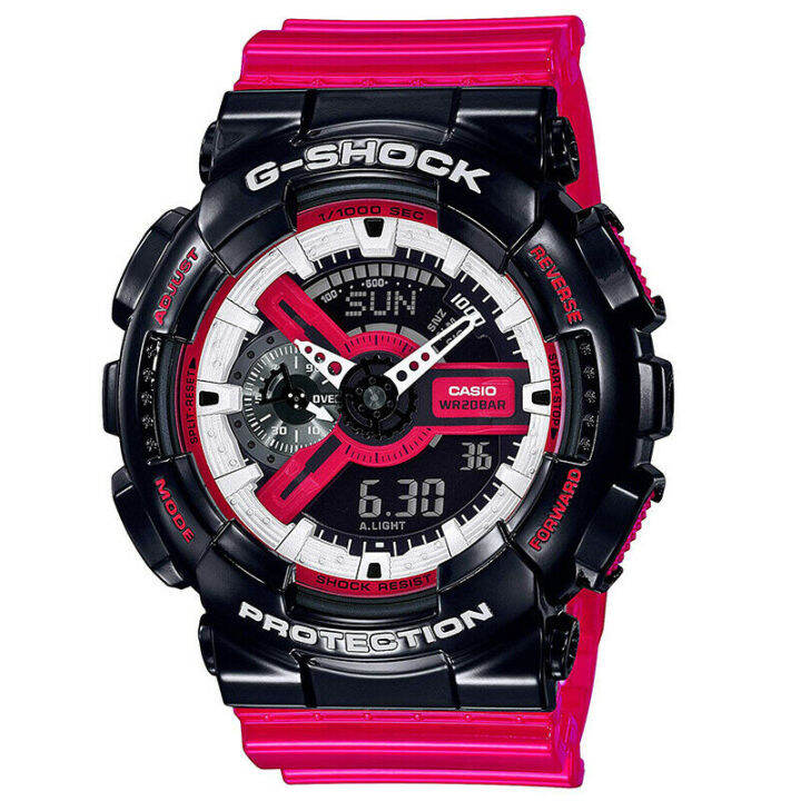 g-shock-baby-g-ga110-ba110-ชายและหญิงคู่กีฬานาฬิกากันน้ำและกันกระแทกเวลาโลกนำหน้าจอแสดงผลคู่-4-ปีรับประกันสากล-ba-110tr-7a-ga-110rb-1a