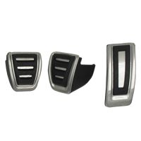 ❀△ Car Styling Sport Fuel Brake Pedal Cover For VW Golf 7 For Seat Leon 5F MK3 For Skoda Octavia A7 Auto Accessories