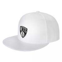 NBA Brooklyn Nets Flat Visor Classic Snapback Hat Adjustable Brim High Top End Trendy Baseball Cap