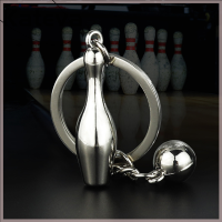 [Kateva] COD Creative Alloy Bowling Ball จี้รถพวงกุญแจกระเป๋าเครื่องประดับพวงกุญแจ