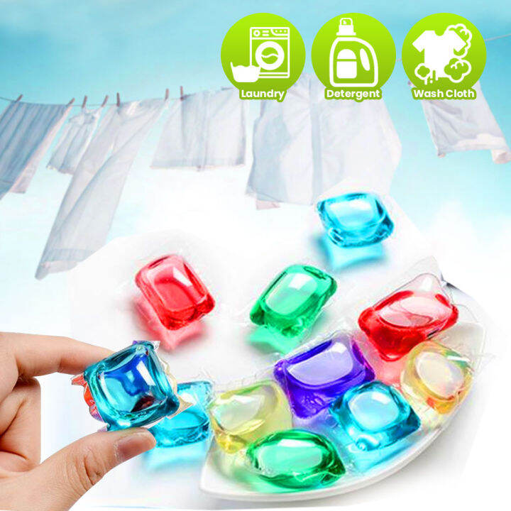 Washing Liquid Laundry Condensation Beads Film Gel Stains Fragrant Ball