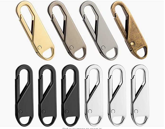 YMS Universal Zipper Pull Replacement Detachable Zipper Pull Tab Repair