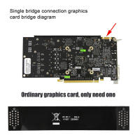 สายเคเบิล Bridge Crossfire Crossfire ทนต่อการสึกหรอ เสถียรสำหรับ ASUS