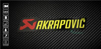 สติ๊กเกอร์ Sticker Akrapovic Exhaust 185