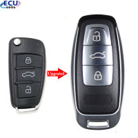 Car Modified Remote Key Shell Keyless Smart Key Case Upgrade for Audi A3 A4 A6 A8 TT Q2 Q3 Q5 Q7 S3 A5 A7 RS3 Remote Key Cover