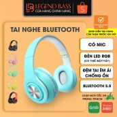 Tai nghe chụp tai bluetooth không dây cao cấp B39 headphone bluetooth gaming có thể gập gọn tiện lợi âm bass mạnh mẽ