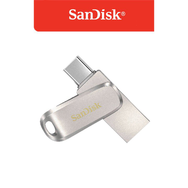 Sandisk Ultra Dual Drive Luxe 16gb32gb64gb128gb256gb Usb Type C Otg Pendrive Flash Typec 7400