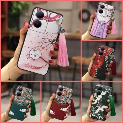 Anti-dust Cover Phone Case For VIVO Y78 5G Global/Y78+ Silicone protective Durable cute New Arrival Fashion Design TPU