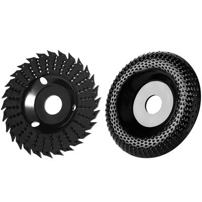 Wood Carving Disc Grinder Wheel Disc Coarse Grinding Dish for Shaping Sanding Carving 125mm Shaping Disk 2 Packs