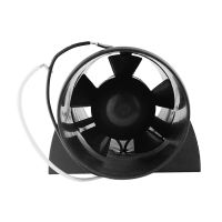 Black 12V Electric in Line Bilge Air Blower 145CFM 3