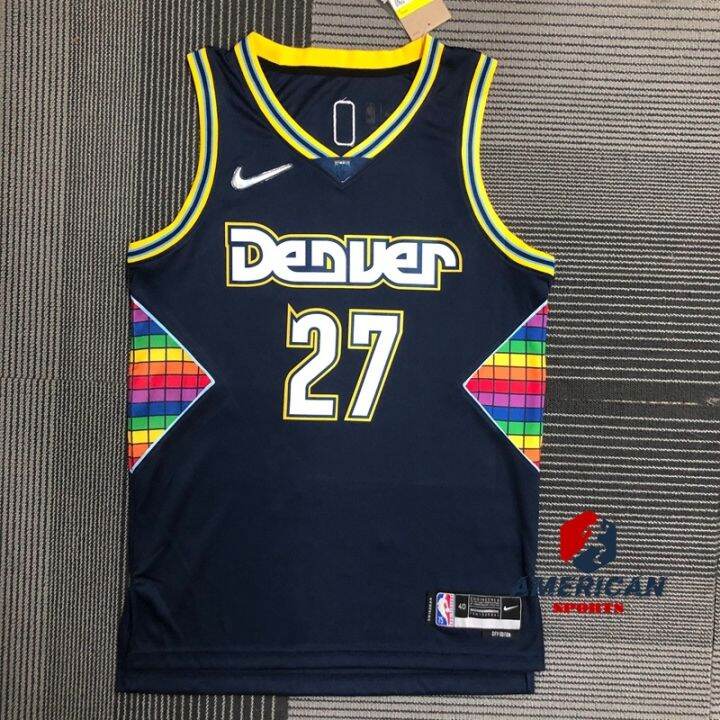 เสื้อกีฬาแขนสั้น-ลายทีม-final-patch-denver-nuggets-2023nba-15-nikola-jokic-27-jamal-murray-jersey-2023