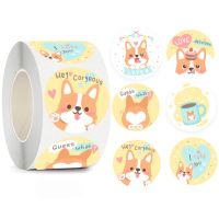 Cute Cartoon Animal Rabbit Sticker Kindergarten Childrens Reward Sticker Hand Account Sticker Birthday Gift Decoration Label Label Maker Tape