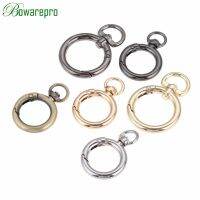 19/25 Mm Putar Klip Kancing Kait untuk Tas Dudukan Gesper Musim Semi O Cincin Tas Hook bulat Pemicu Spring Gantungan Kunci Gesper DIY Aksesoris