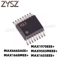 1PCS  QSOP16-MAX6660AEE+ MAX1668MEE+ MAX1970EEE+ MAX9503MEEE+ MAX1655EEE+ Electronic components