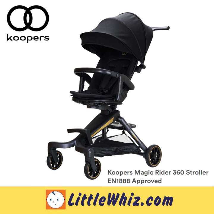 Koopers Magic Rider 360 Stroller EN1888 Approved Warranty 1 Year