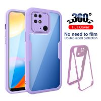 [มาแรง] สำหรับเคส Xiaomi 10c Redmi 10 C ฝาปิด360 ° เต็มรูปแบบป้องกันผิวนอกบน Readmi Redmy 10c 2022 Doubl ด้าน Redmi10c กันกระแทก