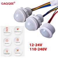 DC 12V24V LED PIR Sensor Detector Smart Switch 220V110V Infrared Human Body Motion Time Delay Mode Lighting Induction Automatic