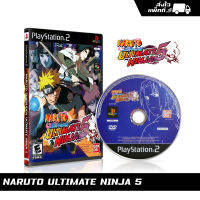 แผ่นเกม PS2 Naruto Shippuden Ultimate Ninja 5 (english) สกรีนแผ่น พร้อมปกใส่กล่อง