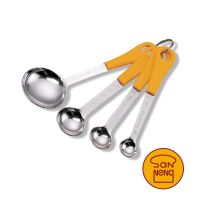 Sanneng SN4690 ??ช้อนตวง สแตนเลส Stainless Steel Measuring Spoons.