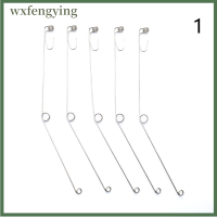 wxfengying ตั้งแคมป์อุปกรณ์ตกปลาอัตโนมัติฤดูใบไม้ผลิ ejection ตะขอสแตนเลส