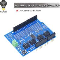 WAVGAT IIC I2C Servo Shield 16ช่อง12บิต PWM/Servo PCA9685อินเตอร์เฟซ Driver-I2C สำหรับหุ่นยนต์ Arduino PWM อูโน่เมกกะ R3แทนที่