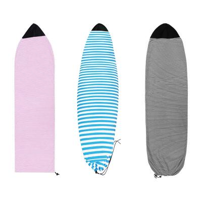 ：《》{“】= Striped Pattern Surfboard Sock Cover Water Sports Accessories For Standup Paddleboard