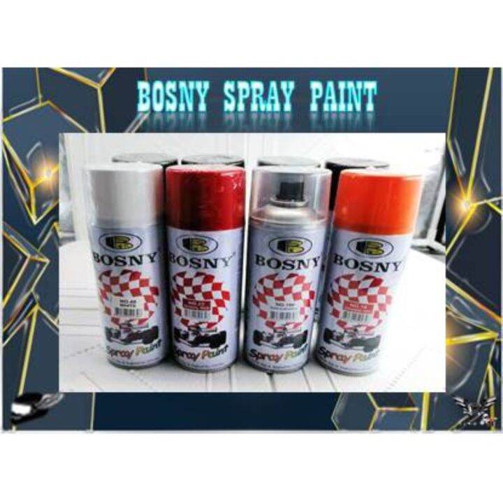 BOSNY SPRAY PAINT Acrylic Epoxy Lazada PH