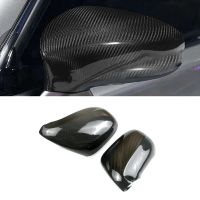 For IS250 IS300 IS350 2006-2012 Real Carbon Fiber Side Rear View Mirror Cover Trim Without Lighted Style Replacement Parts