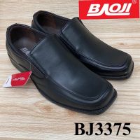 Baoji BJ 3375 รองเท้าคัชชูชาย นักศึกษา /ใส่ทำงาน  (39-46) สีดำ