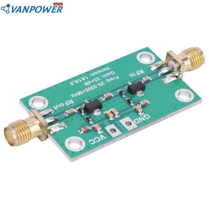35dB Gain RF Amplifier Module Low Noise Broadband RF Signal Amplifier