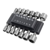 {SAVAGE Hardware Tools} ปลอกซ็อกเก็ตไขควง1/4 Hex Key Set อะแดปเตอร์สว่านสำหรับสว่านไฟฟ้าตัวขับกระแทกชุดซ็อกเก็ต