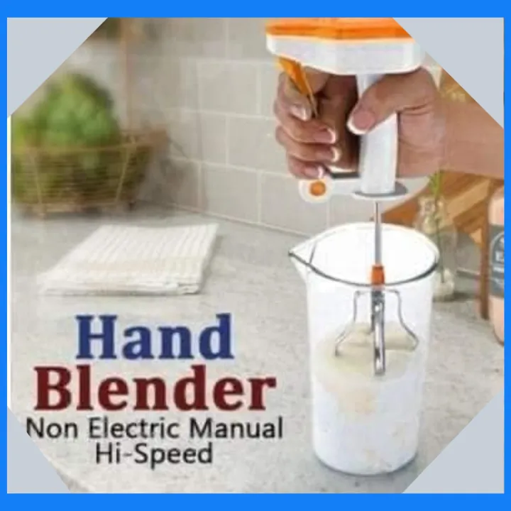 Apex Hand Mixer Non-electric Blender With Finger Exercise Speed Best  Quality new