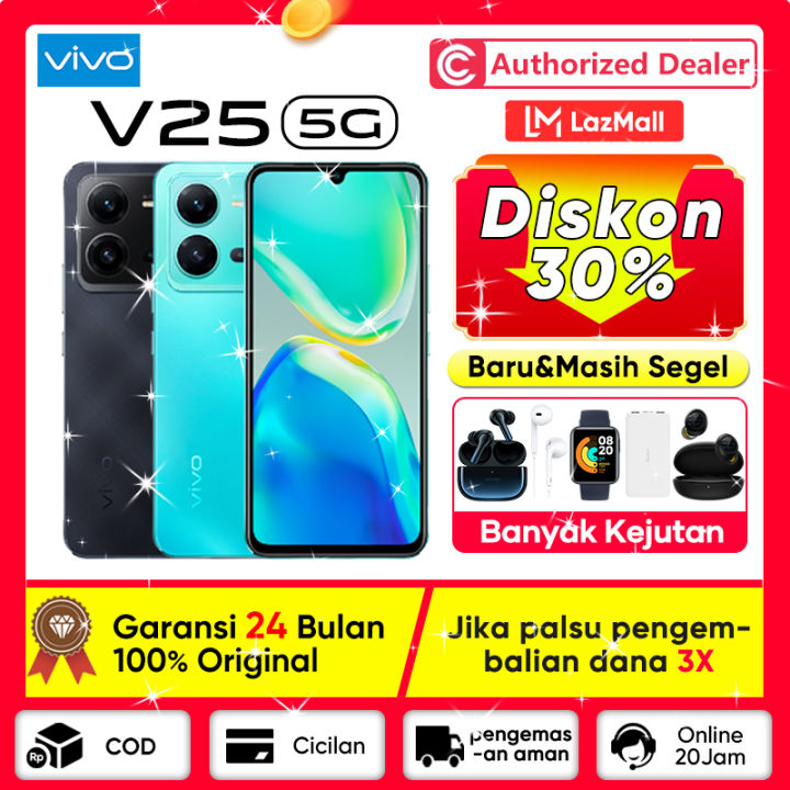 Vivo V25 5g Ram 8gb Rom 128gb Original Garansi Resmi 44w Fast Charging Gratis Ongkir Lazada 6535