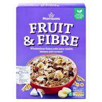 [Best Promotion] MORRISONS Cereal Fruit &amp; Fiber Wholewheat Flakes 500 g. ? มอร์ริสันส์ อาหารเช้าซีเรียลธัญพืช ฟรุ้ตส์ แอนด์ ไฟเบอร์ 500 ก.