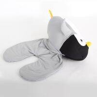 Bubble Kiss Soft Pillow Penguin U-Shaped Sleep Protection Neck Pillow Home Office Nap Body Pillows Travel Car Adult Cute Pillows