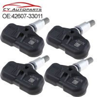 4ชิ้นเซ็นเซอร์ความดันลมยางเซ็นเซอร์ TPMS สำหรับโตโยต้าเล็กซัส42607-33011 4260733011 42607-33021 4260733021 315เมกะเฮิร์ตซ์