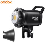 Godox แฟลชวิดีโอ LED สตูดิโอพกพา SL60IID 70W ไฟลบเงาสำหรับถ่ายภาพ5600K ± 200K เอฟเฟกต์แสงในตัว8 FX ติดตั้งแอป/ 2.4G ไร้สาย/ออนบอร์ดสำหรับบ้านสตูดิโอการถ่ายภาพบุคคลผลิตภัณฑ์วิดีโอ Vlog