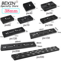 BEXIN อลูมิเนียมอัลลอยด์ทั่วไป Pelepasa Pantas ขาตั้งกล้องแบบจานตัวแปลงเลนส์ dengan 14 Skru untuk Benro Arca Swiss Ball Head Kamera