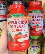 VIÊN KẸO DẺO GIẤM TÁO NATURE S TRUTH APPLE CIDER VINEGAR GUMMIES 120 VIÊN