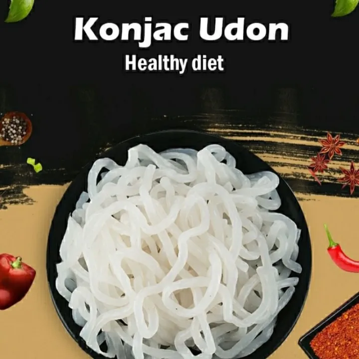 Shirataki noodles 0 fat low calorie konjac udon ketogenic meal