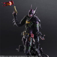 Play Arts รูป Joker VS Bruce Wayne รูป Rogues Gallery JOKER ตัวอักษร Action Figure ของเล่น27ซม. Joint Movable ตุ๊กตา