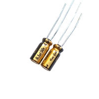 2ชิ้น,NICHICON 50V 0.1UF 85 °C 5X11มม. สีทอง FG Fine GOLD สำหรับตัวเก็บประจุชนิดอิเล็กโทรลีติค