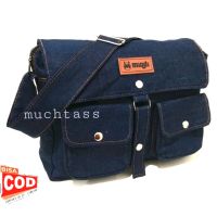 Sling Bag Canvas Bag Men Sling Material Jeans Sling Bag Canvas Denim Bag School Bags College Bags Messenger Bags Hangout Shoulder Bags Men Present Bags Distro Bags