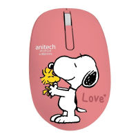 (SNP-W233) Anitech  Wireless Optical Mouse เมาส์ไร้สาย รุ่น SNP-W233 pink รับประกัน 2 ปี