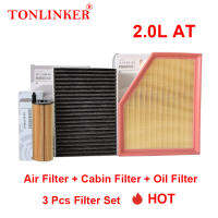 TONLINKER Air Filter Cabin Filter Oil Filter For Bmw 5 Series G30 520d 520i 530i 530d 540i M550d 2017-2020 2021- Car Accessories