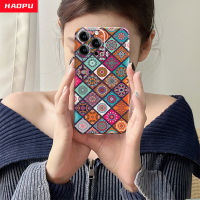 HAOPU เคสครอบโทรศัพท์ใหม่สำหรับ iPhone SAMSUNG XiAOMi OPPO ViVO ลวดลายศิลปะแนวแฟชั่นสุดสร้างสรรค์