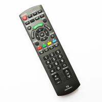 รีโมทใช้กับ พานาโซนิค เวียร่า แอลอีดี ทีวี (ปุ่มบน PC , TV , AV ) รหัส N2QAYB000543 , Remote for Panasonic Viera (สีดำ)