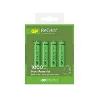 GP RECYKO 1000 RECHARGEABLE AAA4 1.2V 950mAh